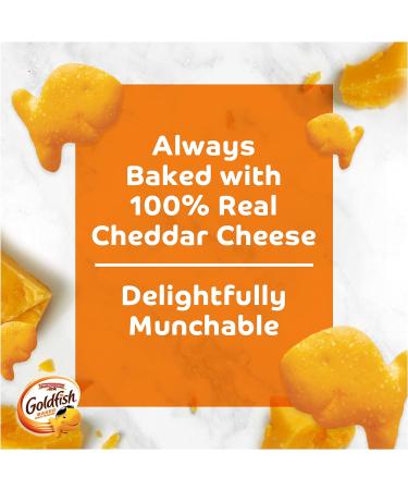 Pepperidge Farm Goldfish Cheddar Crackers Baked with Whole Grain 6.6 oz. Bag Cheddar Whole Grain - Buy Online on GoSupps.com