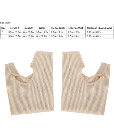 Bunion Corrector 2 Pairs - Elastic Big Toe Separators for Bunion Relief and Overlapping Toe - Hallux Valgus Sleeve Foot Care Tool (S) - Buy Online on GoSupps.com