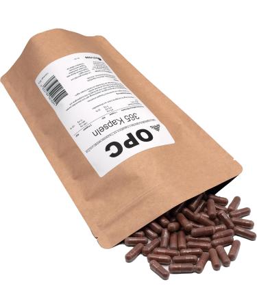 High Dose OPC Grape Seed Extract + Zinc - 365 Capsules | 12-Month Supply for Optimal Health - Buy Online on GoSupps.com