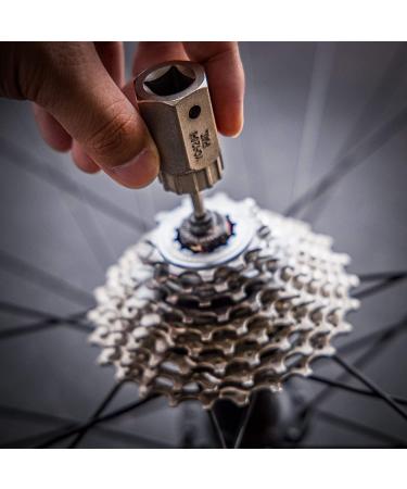 Bikehand Shimano HG & Sram Gear Cassette Removal Tool - Mountain/ Road Bike Sprocket Freewheel Tool - Buy Online on GoSupps.com