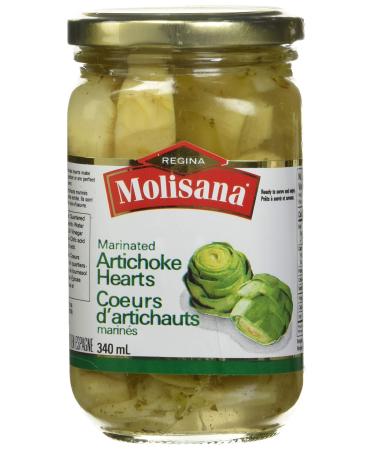 Regina Molisana Marinated Artichoke Hearts 340 milliliters 340 ml (Pack of 1)