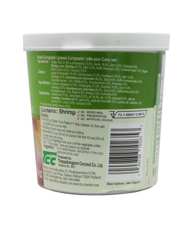 Mae Ploy Green Curry Paste - Garlic 400g (Pack of 3) | Authentic Thai Flavor International Shipping - Buy Online on GoSupps.com