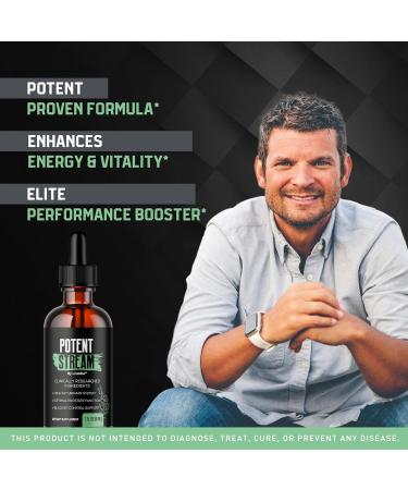 (3 Pack) Potent Stream - Official Potent Stream Drops Supplements for Men PotentStream Drop Reviews Potentstream Liquid Premium All Natural Maximum Strength Advanced Formula 3 Bottles for 3 Months - Buy Online on GoSupps.com