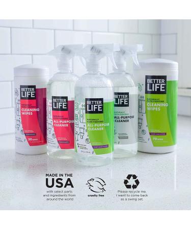 Better Life Natural All-Purpose Cleaner  Safe Around Kids & Pets  Clary Sage & Citrus  32 Fl Oz (Pack of 2) 32 Fl Oz (Pack of 2) Clary Sage & Citrus - Buy Online on GoSupps.com
