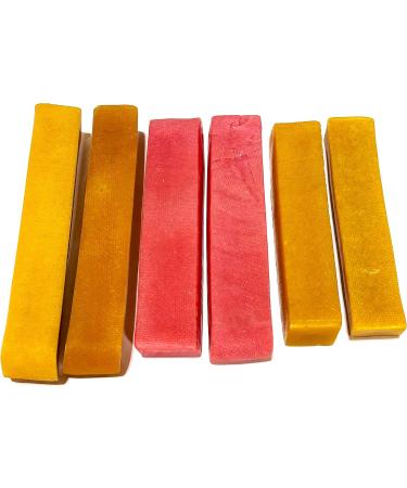 Himalayan Yak Cheese Dog Chew - Himalayan Dog Chew - (Strawberry/Pumpkin/Turmeric 2 Large of Each Flavor) - Cheese Bones for Dogs - Long Lasting Dog Treats for Aggressive Chewers - Dog Chew - Natural Strawberry/Pumpkin/Turmeric (2 Large of Each Flavor) - Buy Online on GoSupps.com