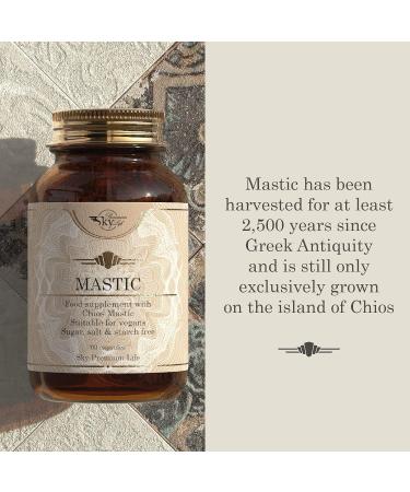 Sky Premium Life Chios Mastic Food Supplement - 60 Capsules (Pack of 1) - Buy Online on GoSupps.com