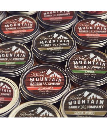 Beard Balm Variety Pack - 4 Natural Samples with Argan Shea Butter Coconut & Jojoba Oil - Vitamins & Minerals for Ultimate Beard Care - Buy Online on GoSupps.com
