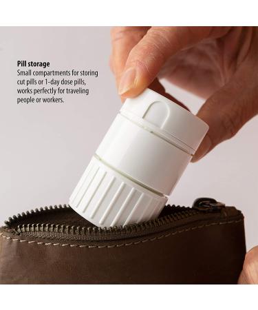 Pill Cutter Crusher Splitter Pulverizer - Accurate Cut for Small Pills, Ideal for Medication, Vitamins & Travel - BS0113J - Buy Online on GoSupps.com