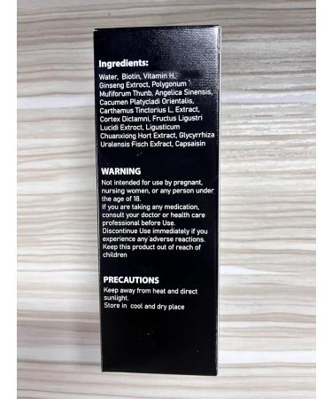 Hair Growth Serum with Biotin for Women Beard & Hair Growth Oil for Loss Treatment Hair Thinning Natural Hair Growth Longer Fuller Healthier Hair with 0.25mm Roller Minoxdil 60ml - Buy Online on GoSupps.com