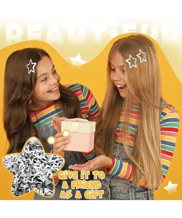 200 Pcs Tigeen Star Barrettes - Cute Y2K Non-slip Hair Clips for Women and Girls - Buy Online on GoSupps.com