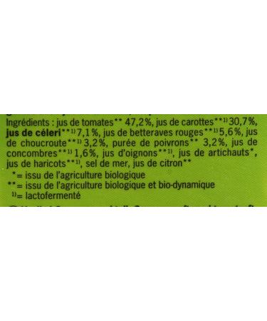 VOELKEL Vegetable Cocktail 75Cl Organic - - Buy Online on GoSupps.com