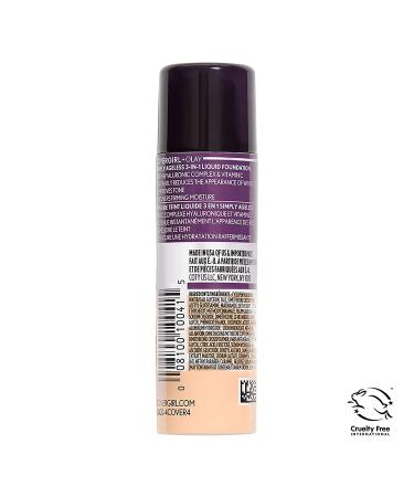 Covergirl Olay Simply Ageless 3-in-1 Foundation - Medium Beige 242, 1 fl oz (30 ml) - Buy Online on GoSupps.com