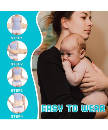 Postpartum Belly Band - Support Belt for C-Section Recovery & Waist Shaping | Best Abdominal Binder for Post Surgery - Buy Online on GoSupps.com