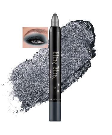 Beliky Girl Eyeshadow stick glitter eyeshadow glitter eyeshadow eyeshadow glitter stick 15 colors glitter eyeshadow stick ultrapigmented makeup eyeshadow powder stereo black