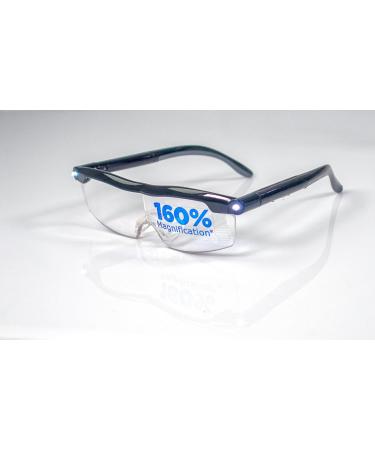 5 STAR LED Magnifying Glasses - 160% Magnification Lighted Eyewear for Reading & Crafts USB Rechargeable - Shop Internationally - Buy Online on GoSupps.com