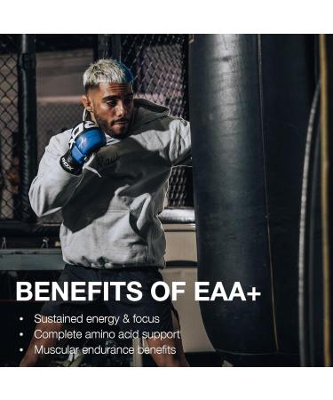 RAW EAA Plus Amino Acids Powder Watermelon Grape (30 Servings) - Pre Workout Amino Energy Powder for Advanced Endurance Recovery & Lean Muscle Growth - BCAA Amino Acids Supplement for Men & Women - Buy Online on GoSupps.com