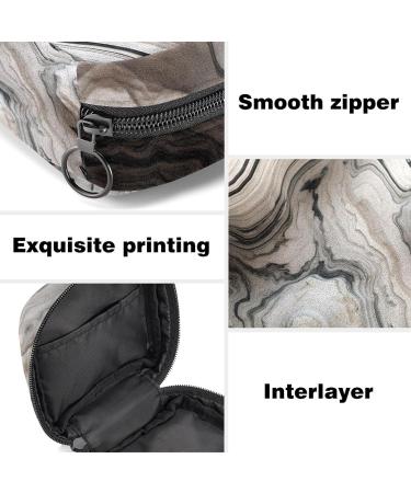 Marble Sanitary Napkin Storage Bag - Portable Menstrual Pad Holder for Women - Multicolored 15 - Buy Online on GoSupps.com