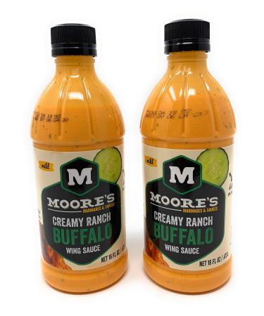 Moore Sauce Buffalo Wing Ranch, Pack of 2