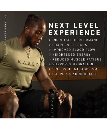 Pre-KAGED Elite Pre Workout Powder - High Stimulant Energy for Men & Women | Focus, Pumps & Performance with L-Citrulline & Caffeine - Strawberry Lemonade - Buy Online on GoSupps.com