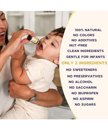 Little Nest: Baby Vitamin D3 Drops 400 IU per Dose | Natural & Clean Formulation for Infants & Toddlers | 100 Day Supply - Buy Online on GoSupps.com