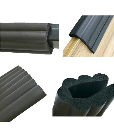 TUKA Multi-Purpose Foam Protector Kit 2M x 80mm Universal Anti Collision Protector Safety of Child Baby Senior | Thick Childproofing Safety Protection Securing Objects and Surfaces. TKD7002 black 2 M x 80mm Universal Foam Protector Black - Buy Online on GoSupps.com