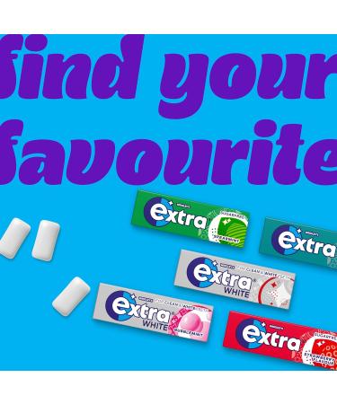 Mars Extra Peppermint Chewing Gum - White - Bottle - 46 Pieces - Buy Online on GoSupps.com