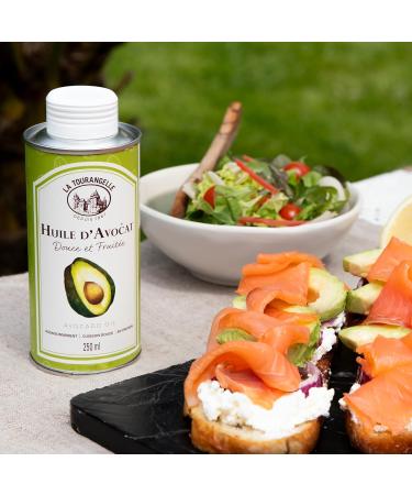  La Tourangelle La Tourangelle - Avocado Oil Intense & Tasty Taste Ideal for Seasoning Dishes & Desserts - Cosmetic Oil Body Hair - 250 M - Buy Online on GoSupps.com