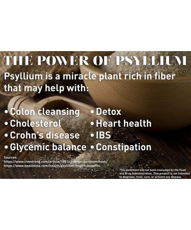 Psyllium Husk Capsules 1450mg - 240 Count for Colon Cleanse & Digestive Health | Non-GMO Fiber Supplement for Regularity, Prebiotic Support, Laxative, Heart Health & Cholesterol - 120 Servings - Buy Online on GoSupps.com