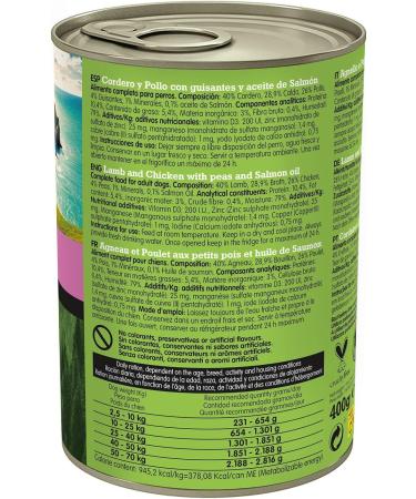 Arquivet Wet Food for Adult Dogs Lamb and Chicken Not Applicable 400 g (Pack of 1) - Buy Online on GoSupps.com