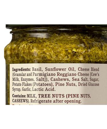 Rao's Homemade Basil Pesto Sauce 6.7 oz - Premium Quality Pasta Sauce with Cheese, Nuts, Garlic & Olive Oil - Buy Online on GoSupps.com