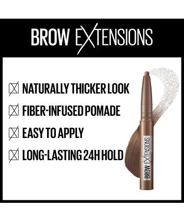 Maybelline New York Eyebrow Pencil No. 02 Soft Brown - Full Defined Eyebrows & Irresistible Eyes - International Shipping - Buy Online on GoSupps.com