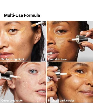 MILK Makeup Future Fluid Concealer - Shade 3N, 0.28 Fl Oz - All-In-One Covering, Sculpting, and Hydrating Cream - Buy Online on GoSupps.com
