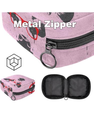 Buy Cow Glasses & Women's Period Bags | Portable Menstrual Cup Holder & Napkin Storage for Teens & Girls - Buy Online on GoSupps.com