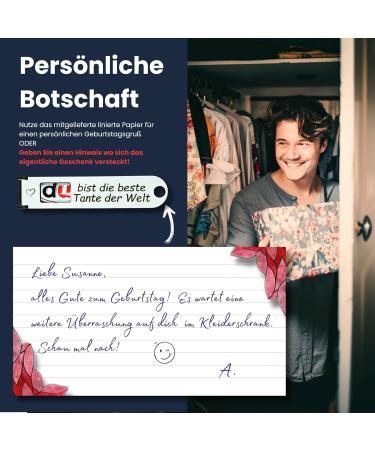 Personalized DUPLO Chocolate Bar Gift Box for the Best Aunt in the World | Unique International Shipping - Buy Online on GoSupps.com