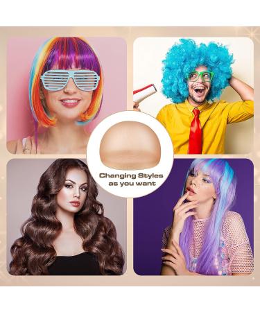 100 Pack Medium Nylon Wig Cap | Stretchy & Breathable Stocking Caps for Hair Security | Lightweight & Durable (Skin) - Buy Online on GoSupps.com