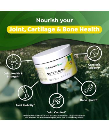 NATURES BLAST Motion Bliss Joint Supplements for Men & Women - Joint Health Support - with NEM Calcium Boswellia Serrata Extract Collagen & More - 3.67 Oz - 30 Servings - Citrus Zest Flavor - Buy Online on GoSupps.com