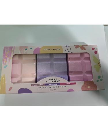 Joon X Moon Bath Bomb Gift Set - Lavender-Champagne-Rose 11 oz - Relaxing Soak for Hydrated Skin - Buy Online on GoSupps.com