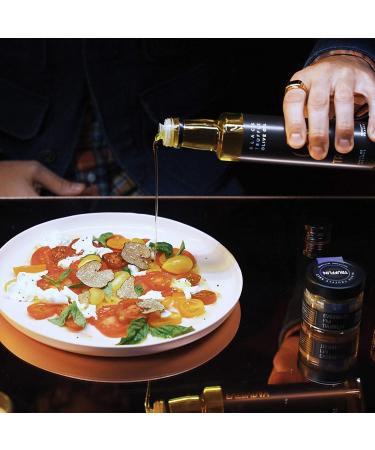 TRUFFLIN White Truffle Oil - Gourmet Extra Virgin Olive Oil (8.45oz) | Earthy and Luxurious Flavor | Perfect Gourmet Gift - Buy Online on GoSupps.com