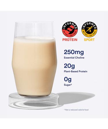 Ritual Vegan Protein Powder with Choline for Prenatal & Postpartum Support - 20g Organic Pea Protein, Gluten-Free, Plant-Based, Sugar-Free, Vanilla - 1 Pound - Buy Online on GoSupps.com