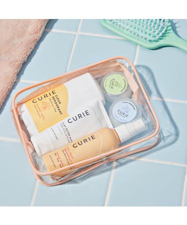 Curie Aluminum Free Deodorant - Orange Neroli Stick and Travel Mini - Natural Deodorant Paraben Free Cruelty Free Non-Toxic Orange Neroli + Mini - Buy Online on GoSupps.com
