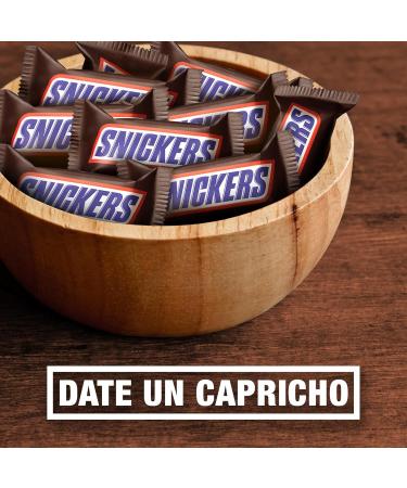  Snickers Snickers Chocolatines with delicious peanut cream sweet caramel and peanut pieces coated in milk chocolate in mini size (227g) - Buy Online on GoSupps.com