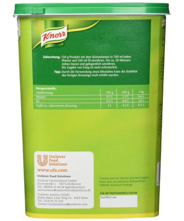 Knorr Salad Coronation Onion Herbs Dressing Mix - 1 kg | Premium Dry Salad Dressing for International Shipping - Buy Online on GoSupps.com