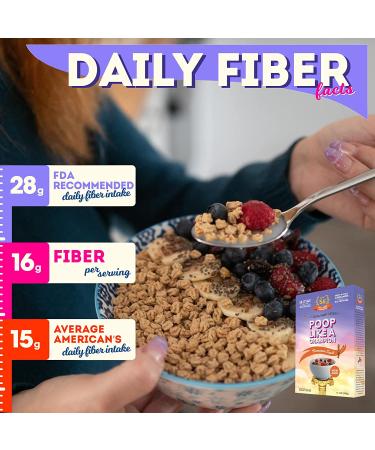 Low Carb Gluten Free High Fiber Cereal - Cinnamon Toast Flavor | Keto Friendly & Healthy | Poop Like a Champion Breakfast Essentials | 3 Pack 33.9 oz - Buy Online on GoSupps.com
