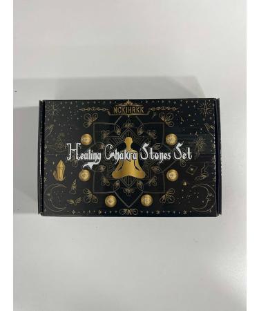 Buy Nkihrkk 21pcs Crystal Healing Stones Set - Natural Chakra Gemstones & Minerals with Fabric Bag for Meditation & Energy Healing - Buy Online on GoSupps.com