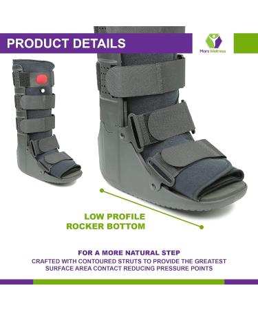 Buy Mars Wellness Premium Tall Air Cam Walker Boot for Children - XS Fracture Ankle Stabilizer - Fast International Shipping - Buy Online on GoSupps.com