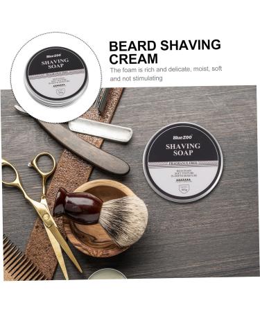 Beatifufu Beard Shaving Cream Facial for Men Male Face Care Men Facial Cooling Shave Cream Paste 1 count (Pack of 1) As Shown - Buy Online on GoSupps.com
