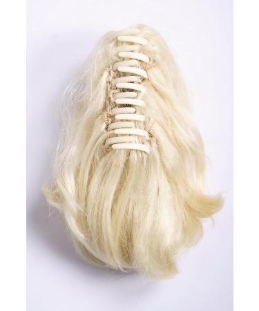 Buy WIG me up Hair Part Braid Extension - Platinum Blonde Short Wild Look with Butterfly Clip | 20 cm T6545-613 - Buy Online on GoSupps.com