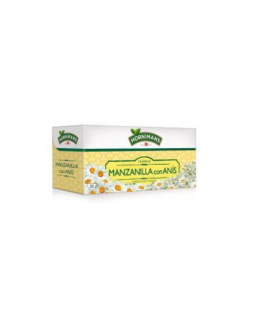 Hornimans Hornimans - Chamomile tea bag with classic anise 25 x 1.4 g - Pack of 4
