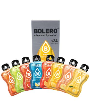 Bolero CITRUS MIX STICKS drinks 24x3g I stevia sweetened sugar free powdered refreshing drink | low-calorie vitamin c drink