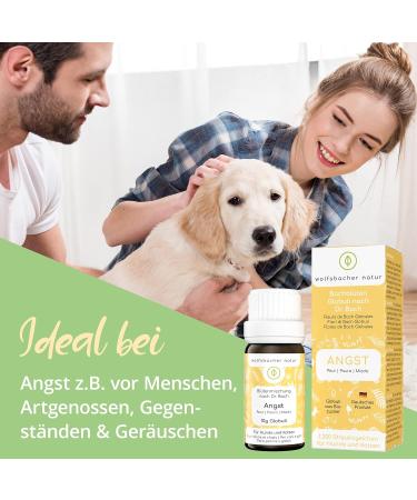 Buy Wolfsbacher Nature Fear-Free Bach Flowers for Dogs & Cats | 1200 Natural Calming Globules | Anti-Stress Remedy According to Dr. Bach | 10g - Buy Online on GoSupps.com